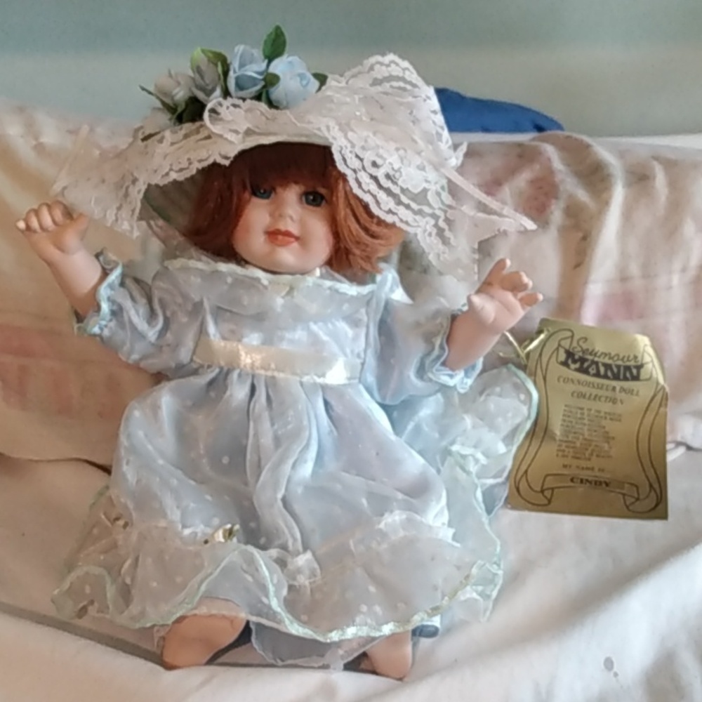 Porcelain girl doll.